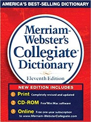 Goyal Saab Merriam Websters Collegiate Dictionary with CD